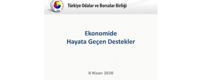 Ekonomide Hayata Geçen Destekler